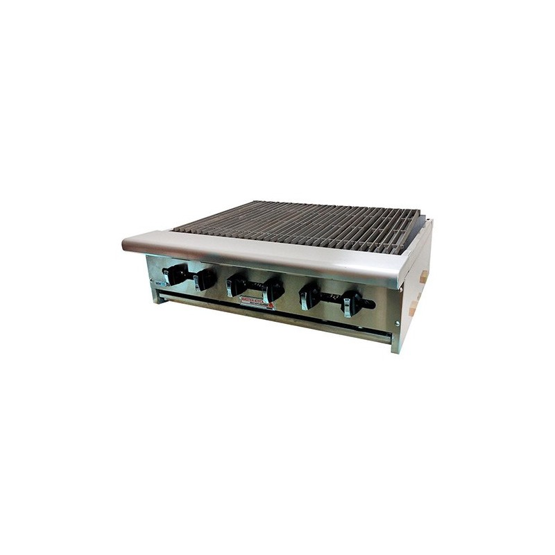 Asber (AECRB-36 LPG) Asador modular piedra...
