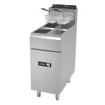 Asber (AEF-2525-S LPG) Freidora a gas 2 tinas