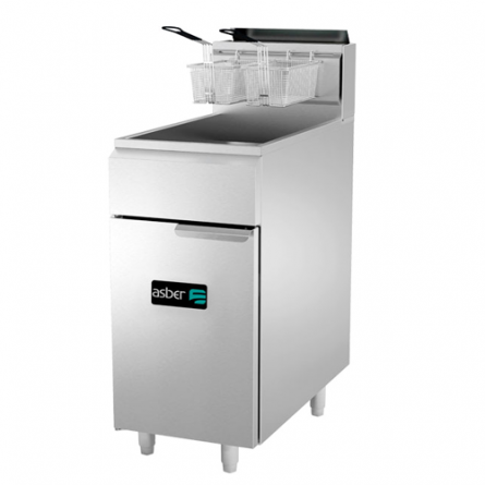 Asber (AEF-50-S LPG) Freidora a gas 24 Lts