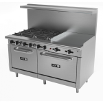 Asber (AEMR-2-G24-B6-60-H LPG) Estufa múltiple...