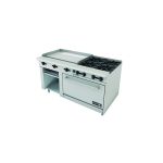 Asber (AEMR-G36-B4-60-H LPG) Estufa multiple...