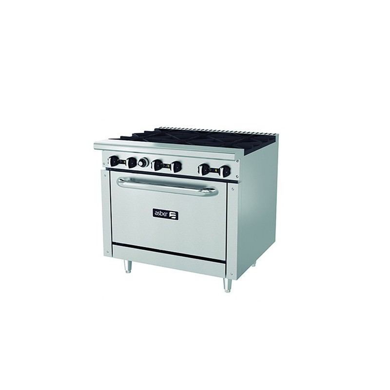 Asber (AER-6-36 LPG) Estufa industrial con...