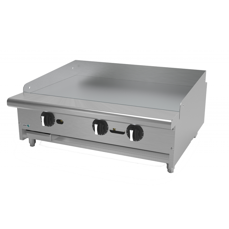 Asber (AETG-36-H LPG) Plancha Lisa Termostática