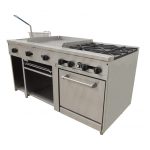 Asber (AMR-60 LPG) Estufa industrial combinada