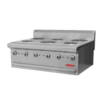 Coriat (PCV-6-E) Parrilla Eléctrica de 6...