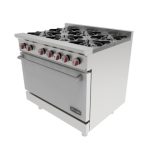 DRAGO (CG-61) ESTUFA CON 6 QUEMADORES Y HORNO