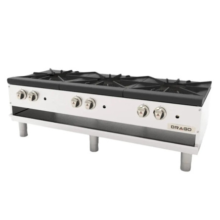 DRAGO ( PG-3 SLIM) Plancha a gas SLIM 3 QUEMADORES