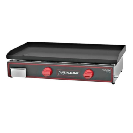 METALCUBAS ( CBG800C ) PLANCHA A GAS COMPACT