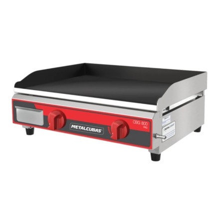 METALCUBAS ( CBG800PRO ) PLANCHA A GAS PRO