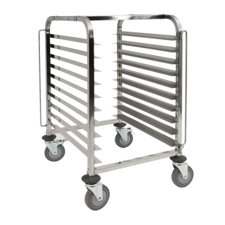 MIGSA (BN-T02) CARRO PORTA CHAROLAS SENCILLO...