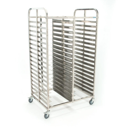 MIGSA (BN-T07) CARRO PORTA CHAROLAS DOBLE...