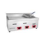 MIGSA (PFM-85) PLANCHA GRILL LISA CON FREIDORA...