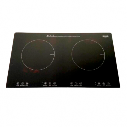 Noval (PI2Q) Parrilla de inducción de 2 quemadores