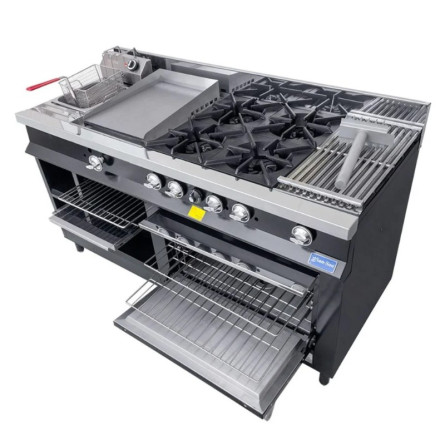 San-Son (SSF2) Fogón Heavy Duty 2 Secciones